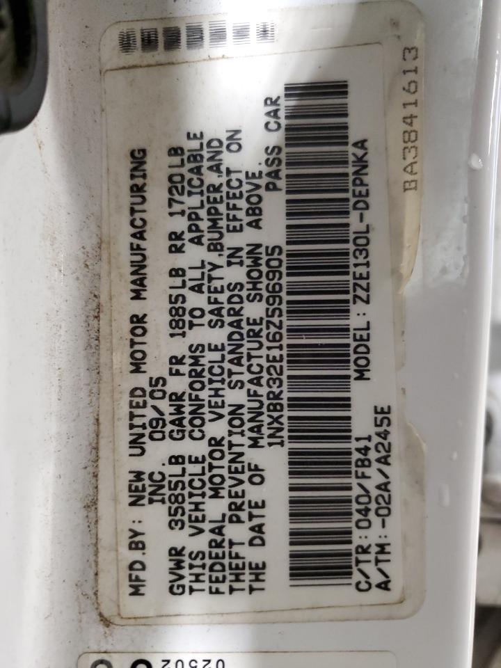 2006 TOYOTA COROLLA