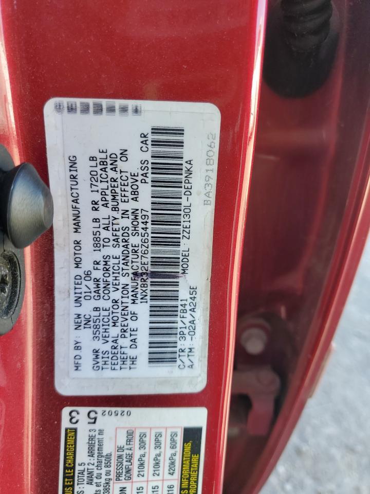 2006 TOYOTA COROLLA