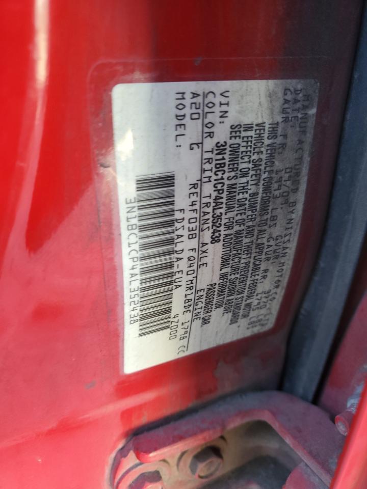 2010 NISSAN VERSA