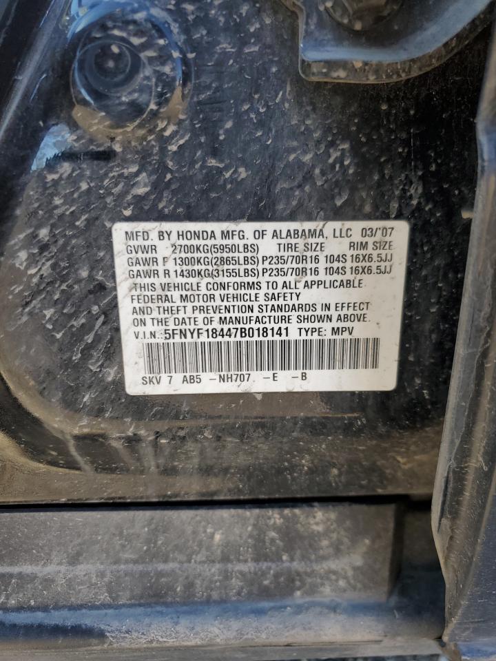 2007 HONDA PILOT