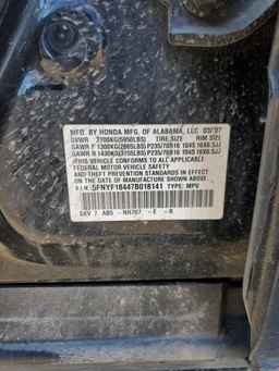 2007 HONDA PILOT