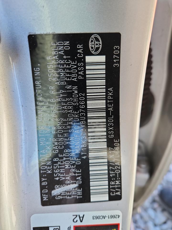 2011 TOYOTA Avalon