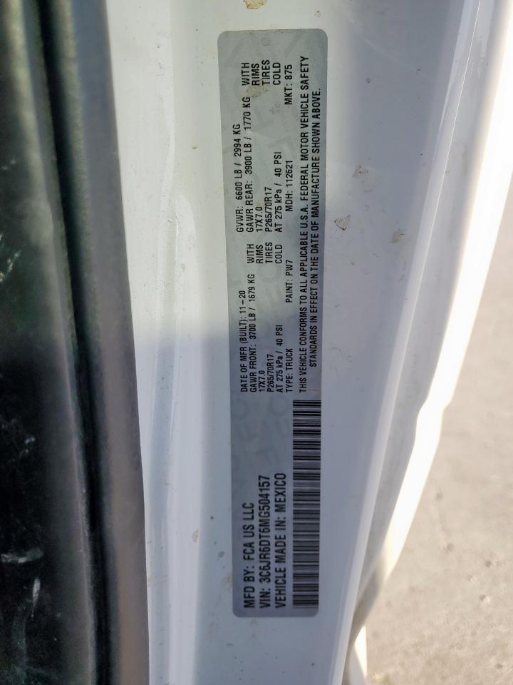 2021 RAM 1500