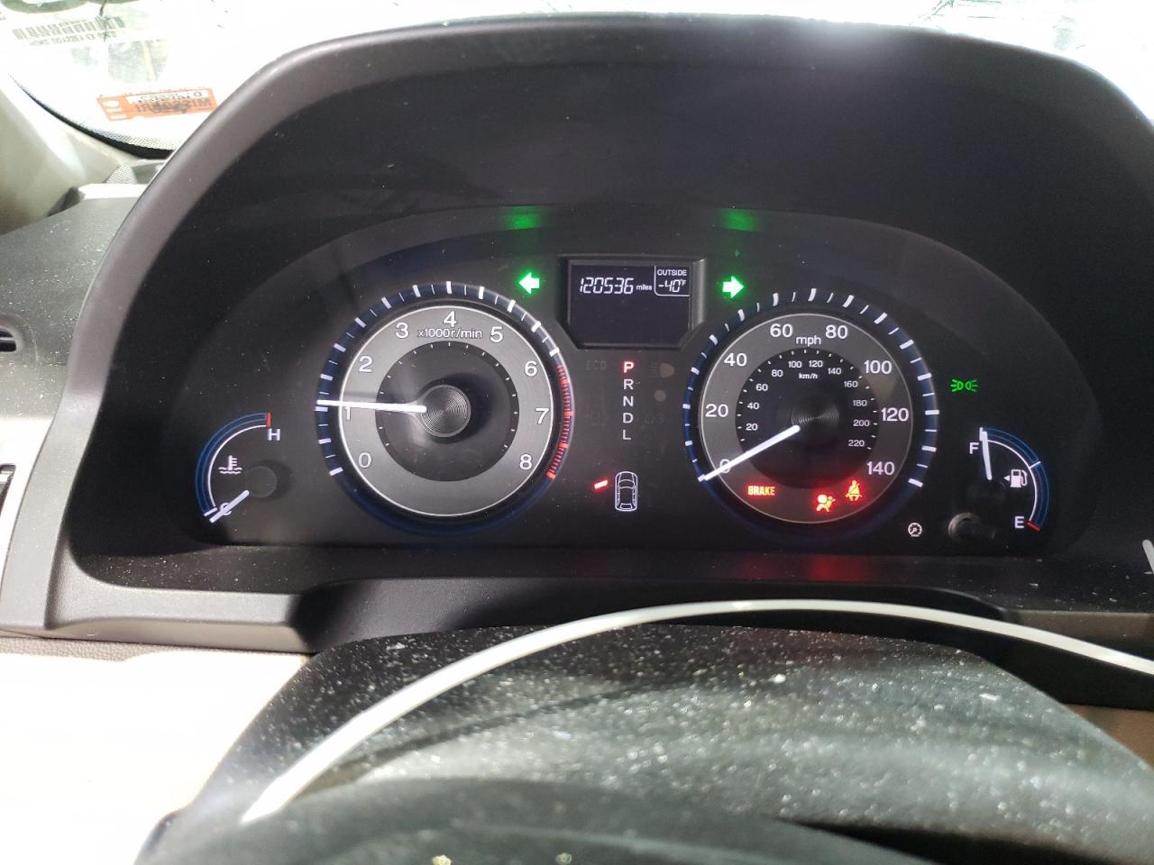 2012 HONDA ODYSSEY