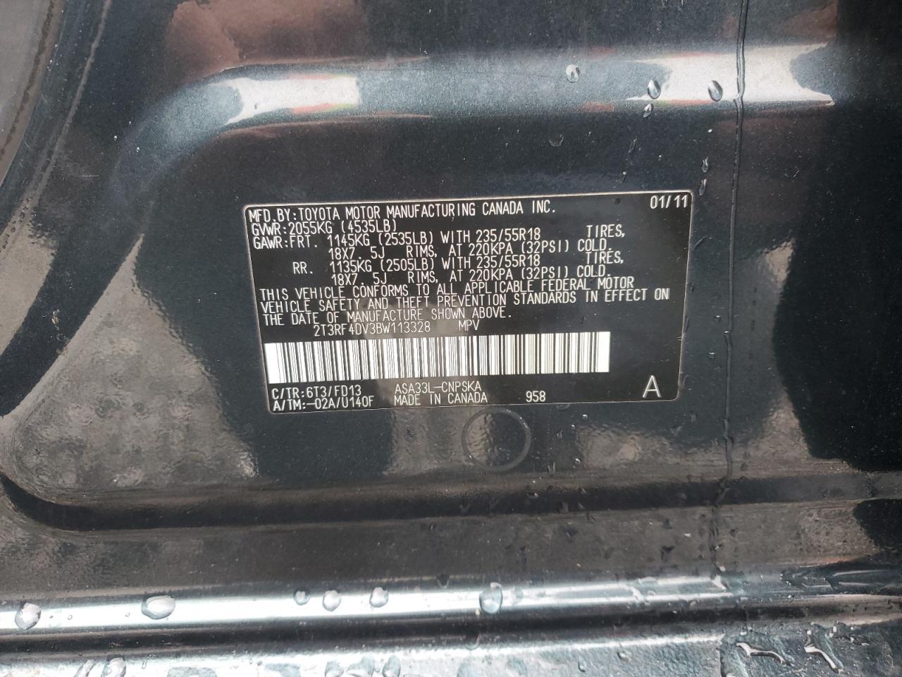 2011 TOYOTA RAV4