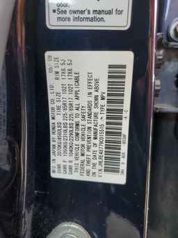 2009 HONDA CR-V