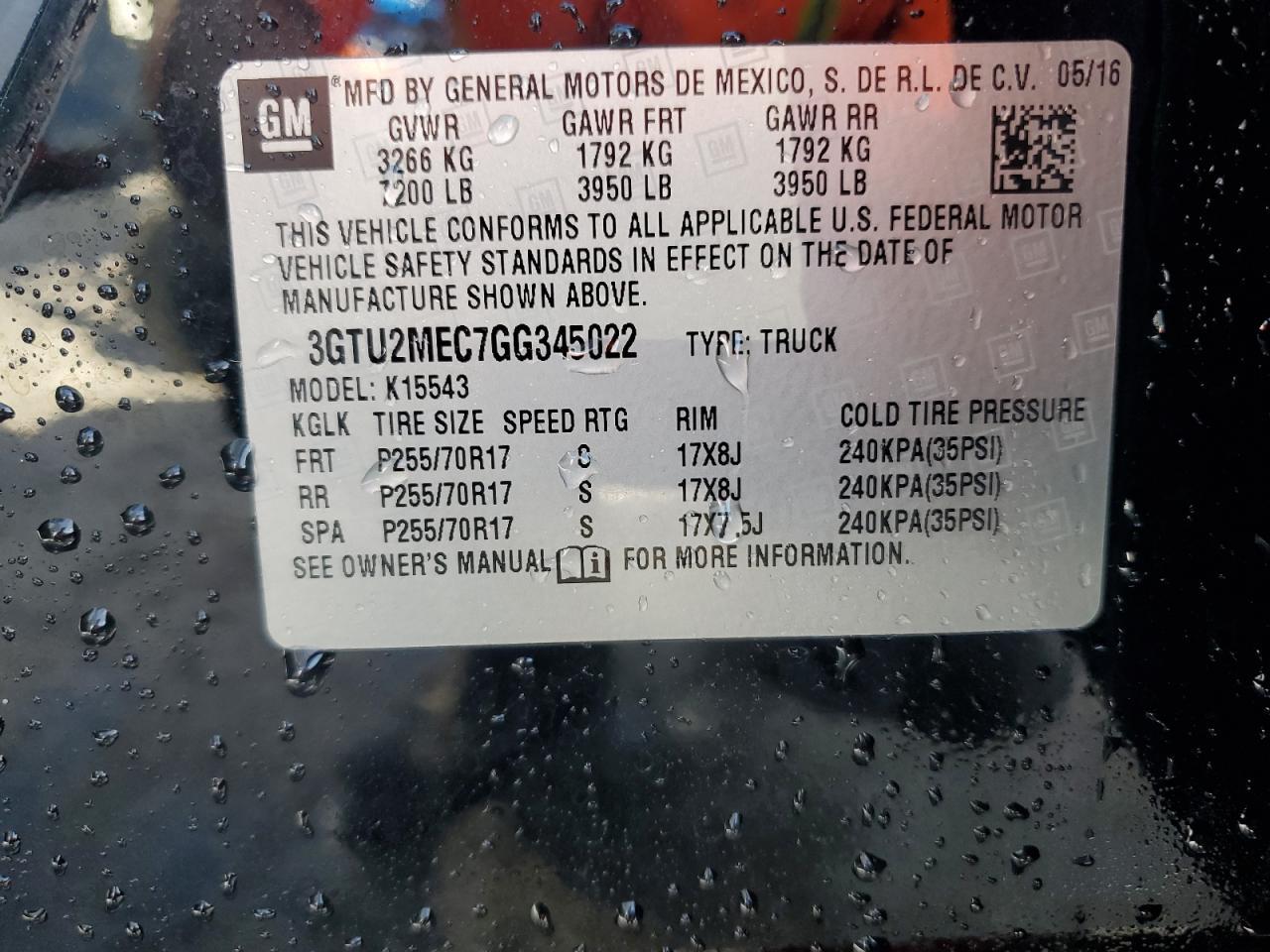 2016 GMC Sierra