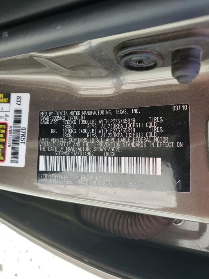 2010 TOYOTA TUNDRA