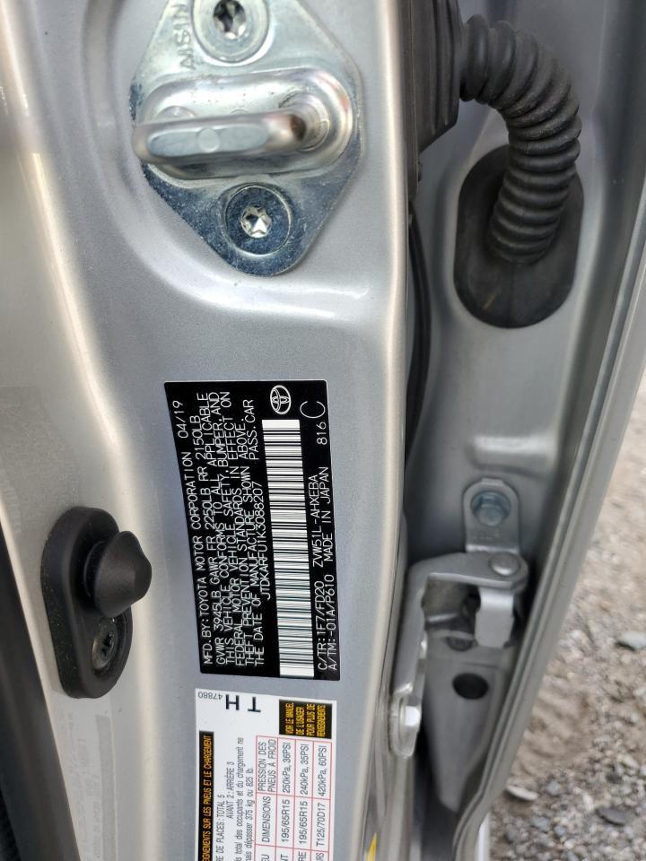 2019 TOYOTA PRIUS