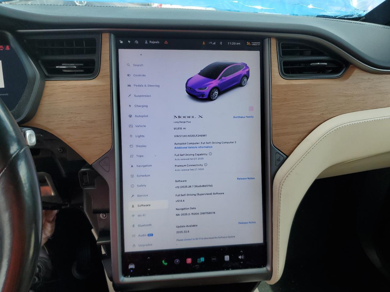 2020 TESLA MODEL X