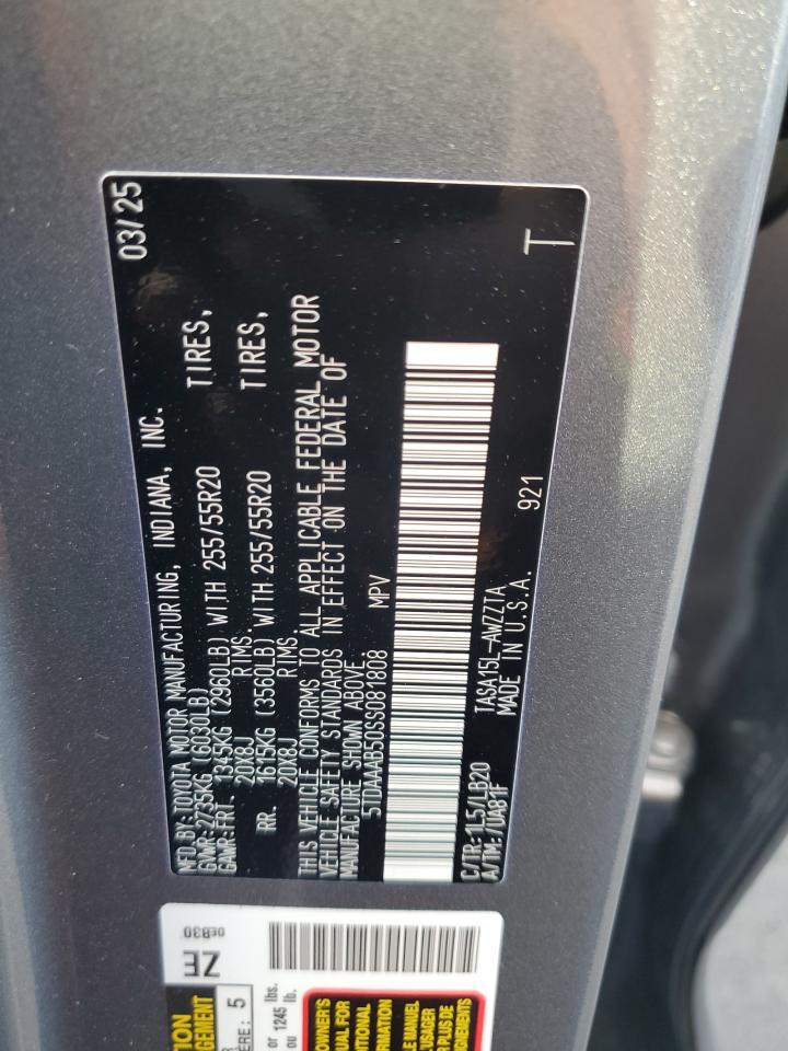2025 TOYOTA HIGHLANDER