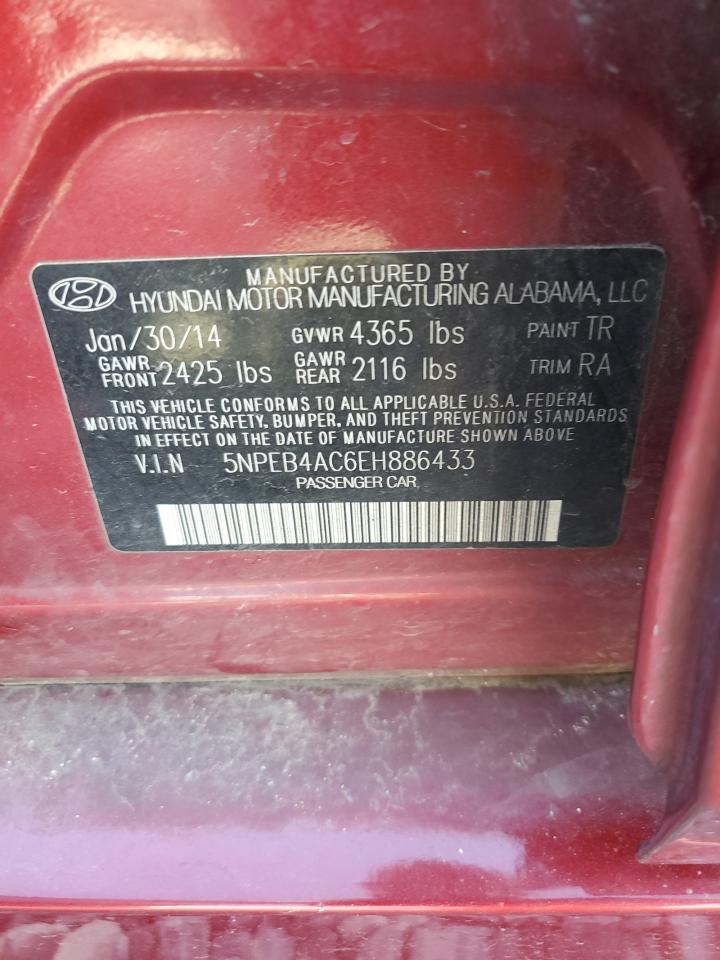 2014 HYUNDAI SONATA
