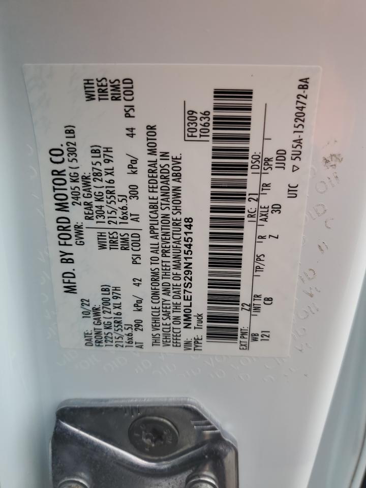 2022 FORD TRANSIT CONNECT