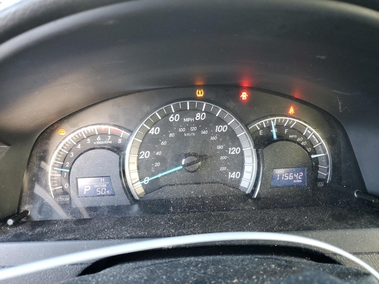 2012 TOYOTA CAMRY
