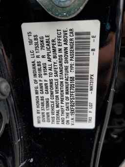2015 HONDA CIVIC