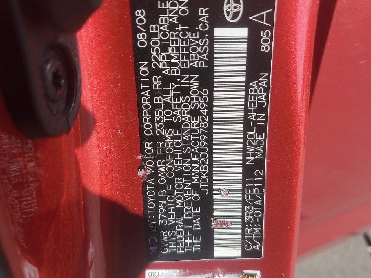 2009 TOYOTA PRIUS