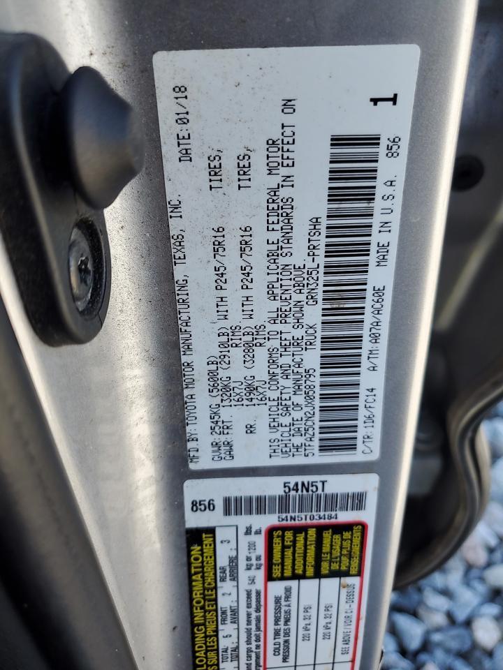 2018 TOYOTA TACOMA