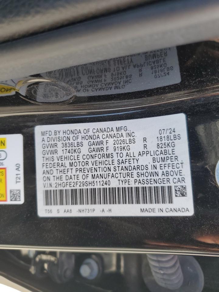 2025 HONDA CIVIC