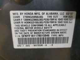 2007 HONDA PILOT