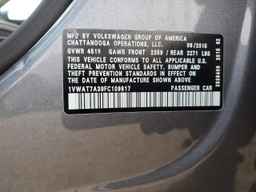 2015 VOLKSWAGEN Passat