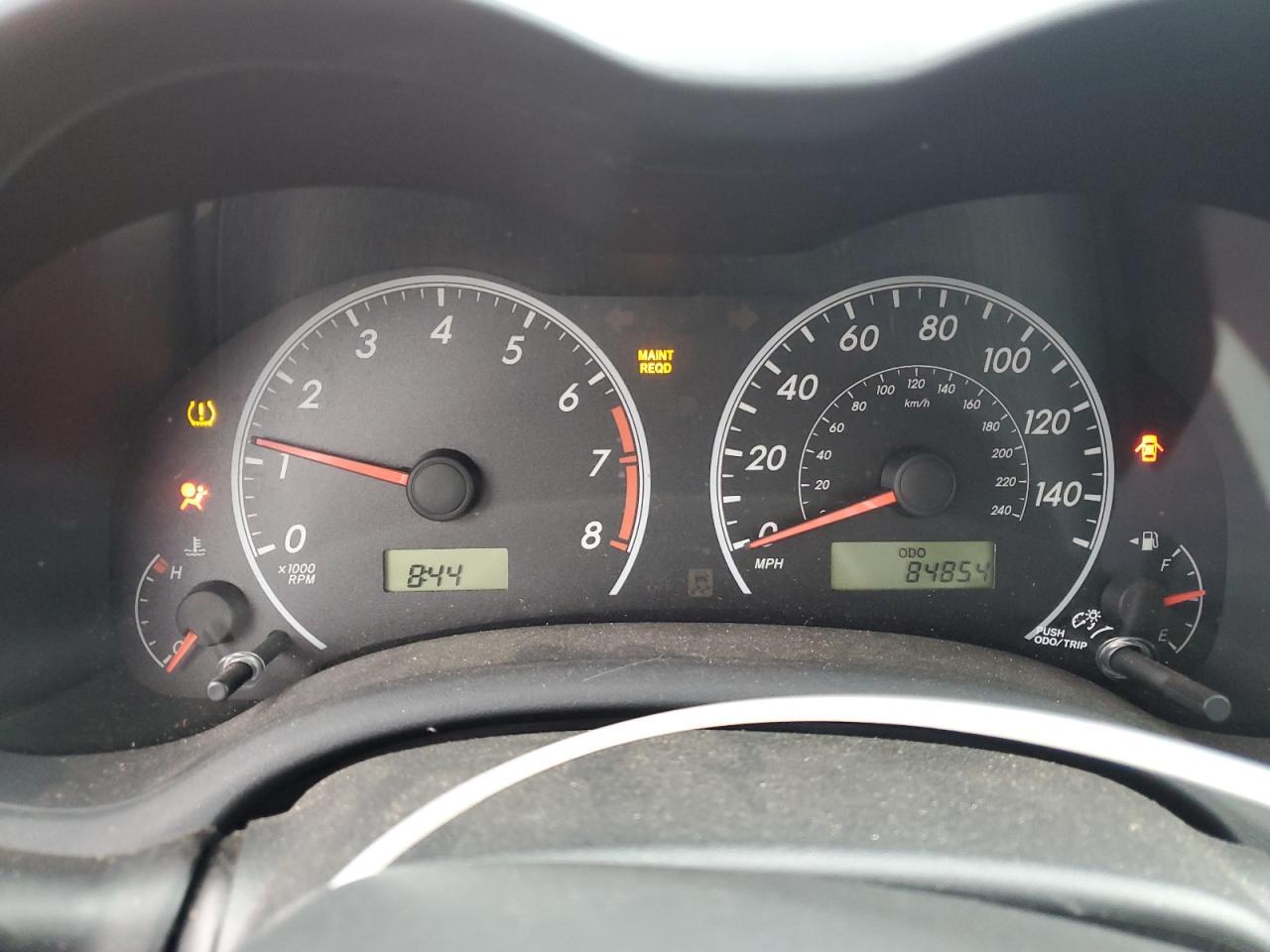 2009 TOYOTA COROLLA