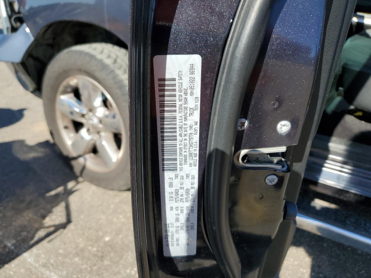 2017 RAM 1500