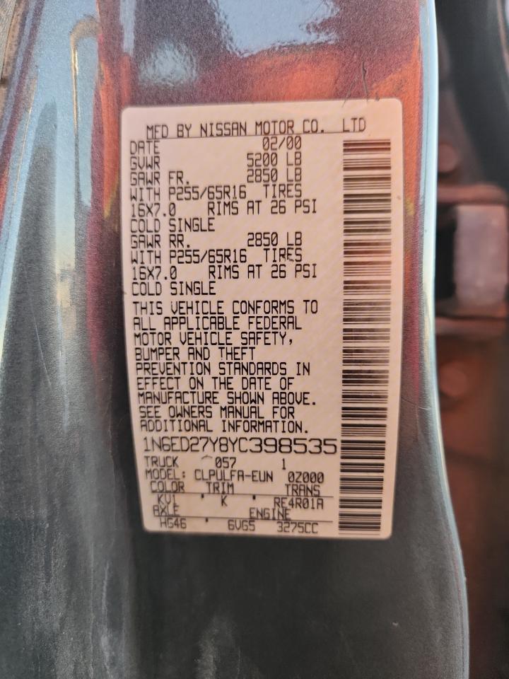 2000 NISSAN Frontier