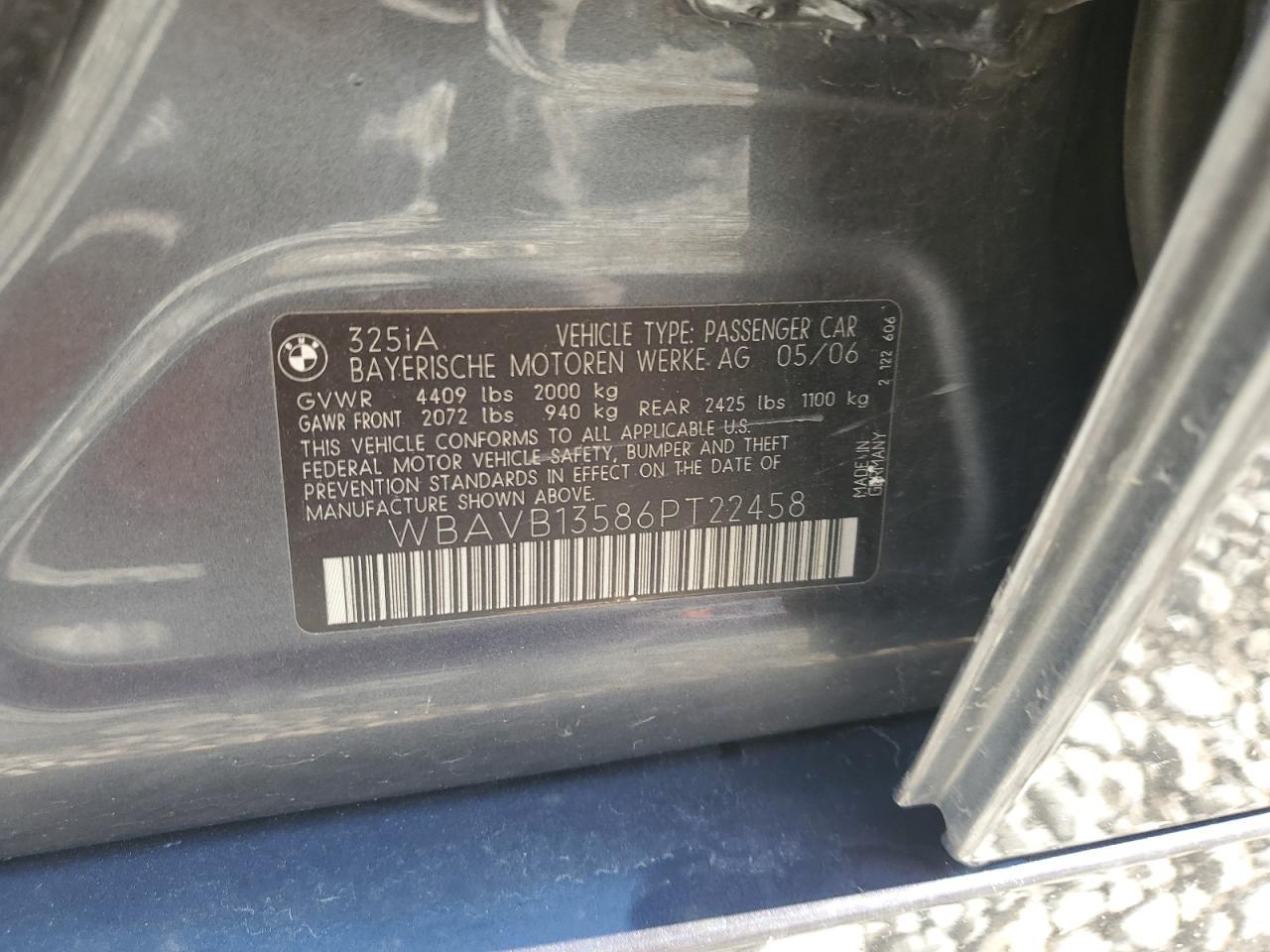 2006 BMW 3 SERIES