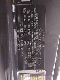 2024 KIA FORTE