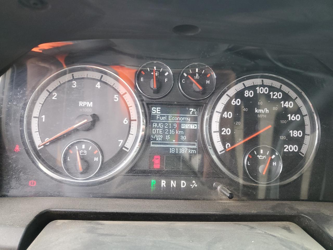2012 DODGE RAM 1500