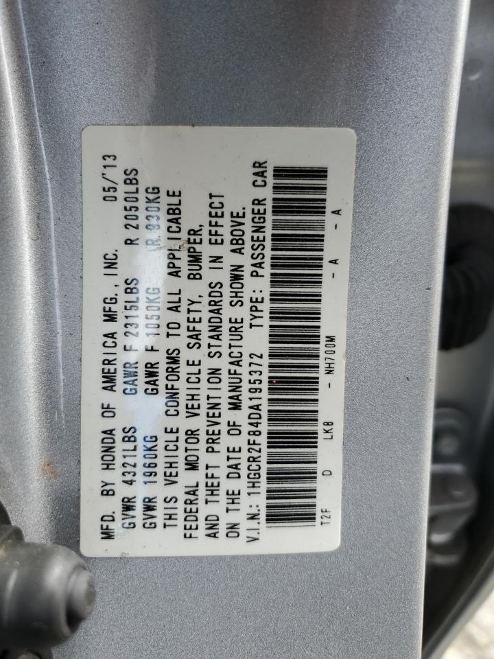 2013 HONDA ACCORD