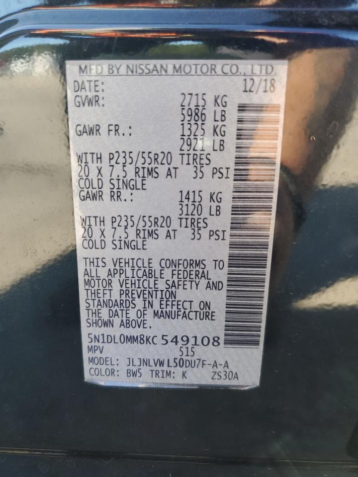 2019 Infinity Qx60