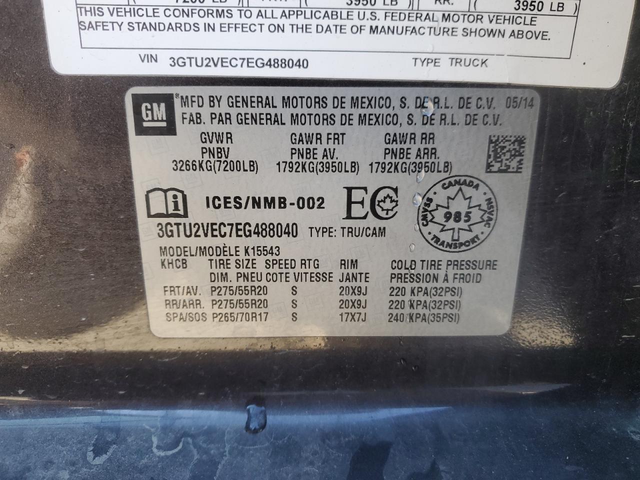 2014 GMC Sierra