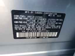 2021 SUBARU FORESTER