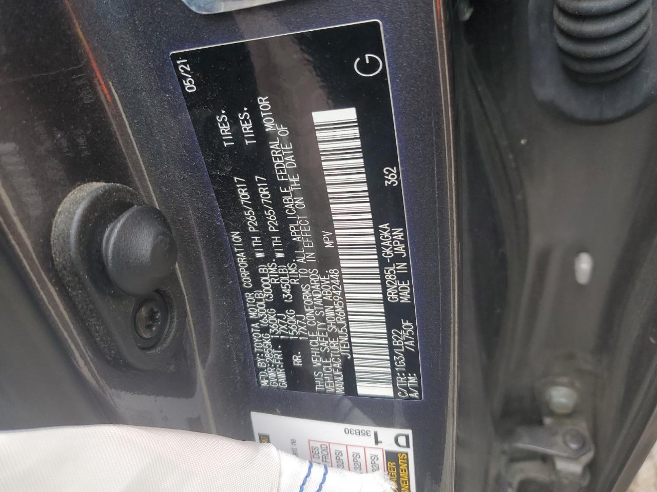 2021 TOYOTA 4Runner