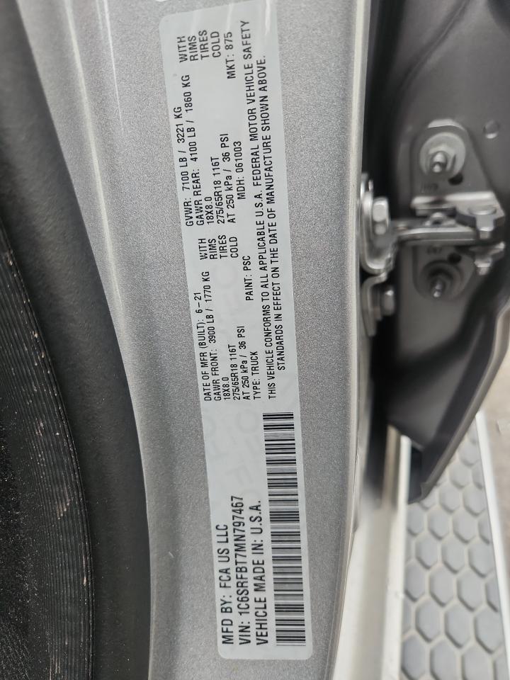2021 RAM 1500