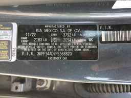 2023 KIA FORTE