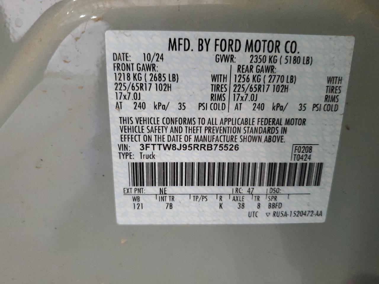 2024 FORD Maverick