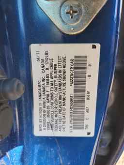2012 HONDA CIVIC