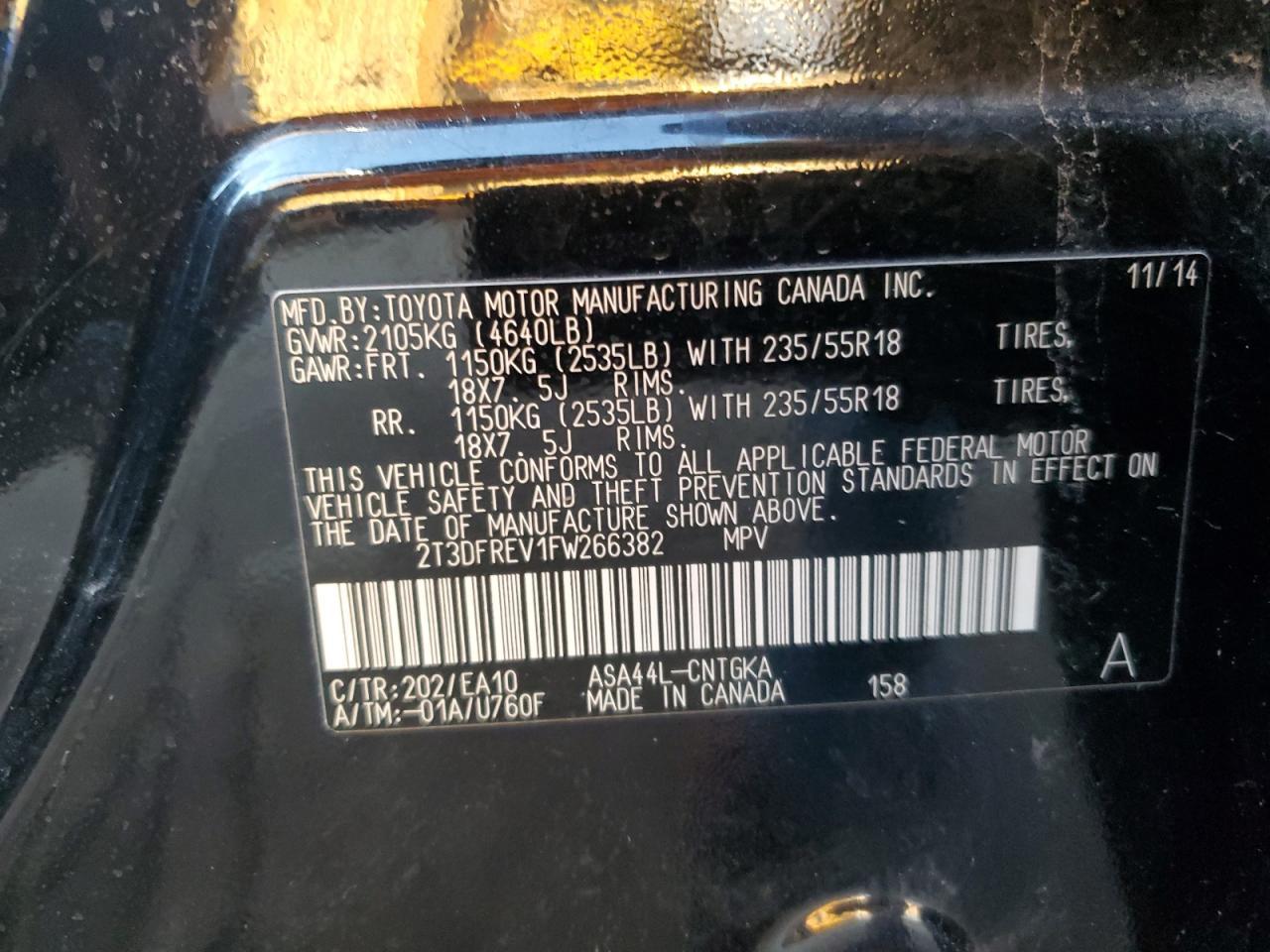 2015 TOYOTA RAV4