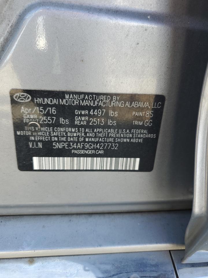 2016 HYUNDAI SONATA