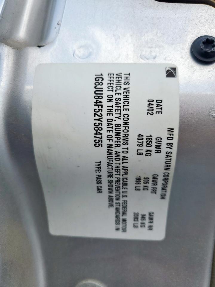 2002 SATURN Lw200