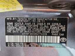 2011 TOYOTA CAMRY