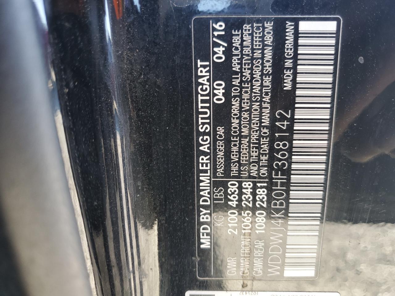 2017 MERCEDES-BENZ C-CLASS