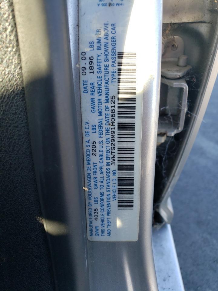 2001 VOLKSWAGEN JETTA