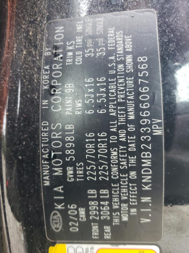 2006 KIA SEDONA