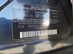 2012 HYUNDAI SONATA