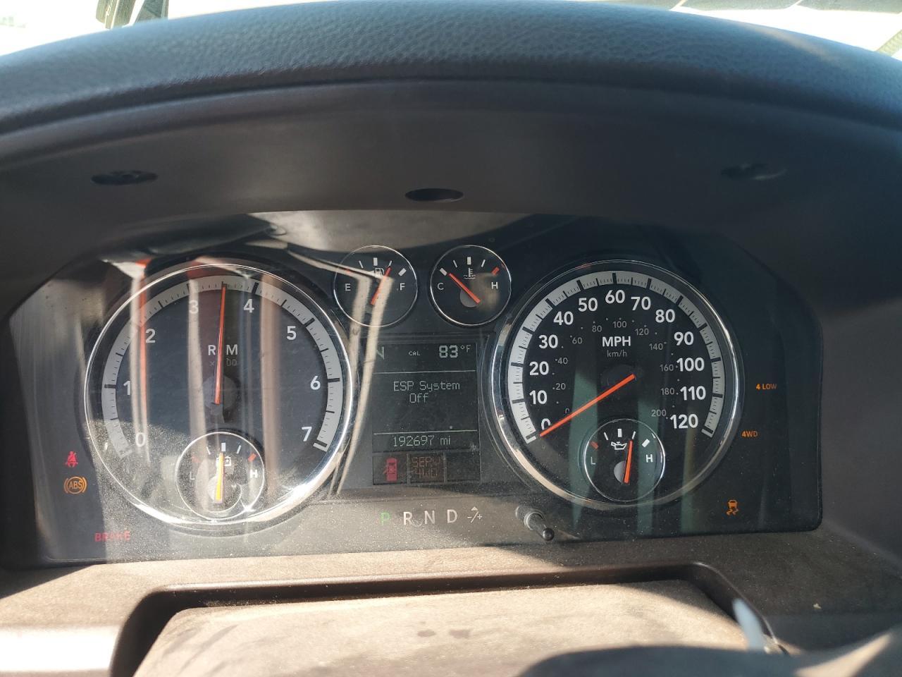 2009 DODGE RAM 1500