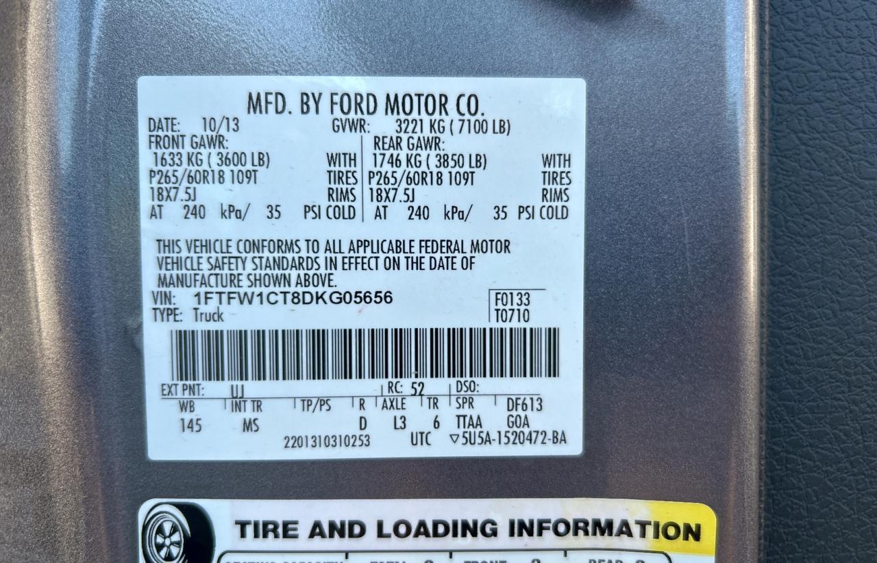 2013 FORD F-150