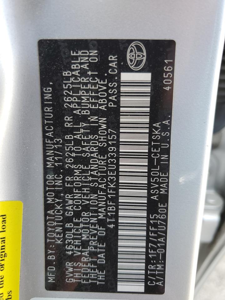2014 TOYOTA CAMRY
